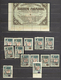 Delcampe - Lettland: 1918/1941, Specialised Collection/accumulation In Three Stockbooks, Comprising Shades, Pap - Lettland