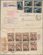 Delcampe - Lettland: 1919/1941, Fine Lot Of About 80 Covers Featuring Airmail, Registered Envelopes, Money Orde - Letland