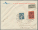 Lettland: 1925/1937, AIRMAIL, Lot Of 15 Covers/cards (incl. Two Pieces Incoming Airmail: 1933 From A - Lettland