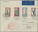 Lettland: 1925/1937, AIRMAIL, Lot Of 15 Covers/cards (incl. Two Pieces Incoming Airmail: 1933 From A - Lettonie