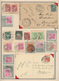 Lettland - Stempel: 1921/1941, Latvian Railway Marks, Collection Of Apprx. 33 Covers/cards And Apprx - Letonia