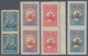 Litauen: 1919/1926, Specialised Assortment Of 25 Stamps, Incl. Se-tenant Pairs, "imperf. Betweeen", - Litauen