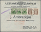 Litauen: 1919/1939, Assortment Of Apprx. 65 Cover/cards, Nice Section Airmail, Registered And Insure - Lithuania