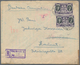 Litauen: 1949/1944, Lithuania During WWII, Assortment Of 34 Covers/cards/stationeries, Comprising PO - Lituania