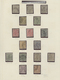 Luxemburg: 1882/1890, Definitives "Allegory", Specialised Collection Of 38 Stamps On Album Pages, Co - Other & Unclassified