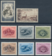 Luxemburg: 1955, Complete Sets Per 200, Mostly Mint Never Hinged And Fine, A Few A Bit Toned, Gum Cr - Otros & Sin Clasificación