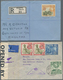 Malta: 1890/1960, Lot Of 32 Covers/cards, Apparently Mainly Commercial Mail Incl. Registered, Censor - Malta