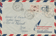 Delcampe - Monaco: 1895/1957, Covers, Some Real Used Ppc And Few Used Stationery (60), Mostly From Corresponden - Gebraucht