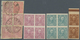 Montenegro: 1902, Definitives "Nikolai", Specialised Assortment Of Apprx. 140 Stamps Incl. Multiples - Montenegro