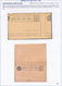 Montenegro - Ganzsachen: 1887/1910, Collection Of 20 Entires (mainly Stationeries And Three Franked - Montenegro