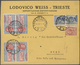 Österreich: 1860-1950, Partie Mit Rund 200 Briefen, Belegen Und Briefstücken, Dabei Zahlreiche Sonde - Colecciones