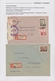 Österreich: 1945/1952, REKOZETTEL, Sammlung Mit 38 Einschreibebriefen Mit Frankaturen Aus Den Versch - Collections