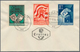 Österreich: 1948-1955, Posten Mit 80 Ersttagsbriefen Inc. Einiger Dubletten, Dabei Auch Freimarken U - Collections