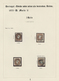 Portugal: 1853/1864, Specialised Exhibit Collection Of Embossed First Issues On Apprx. 70 Album Page - Autres & Non Classés