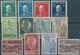 Portugal: 1940/1954, Ten Complete Year Sets Without The Souvenir Sheets, Mint Never Hinged, Some Sta - Otros & Sin Clasificación