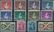 Portugal: 1940/1954, Ten Complete Year Sets Without The Souvenir Sheets, Mint Never Hinged, Some Sta - Autres & Non Classés
