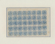 Rumänien: 1862/1864, Coat Of Arms "Eagle/Bull's Head", Almost Exclusively 30par. Blue, Specialised C - Used Stamps
