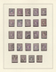 Rumänien: 1868, Carol Heads Imperforate, Used Collection Of 161 Stamps Neatly Arranged On Album Page - Used Stamps