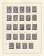 Rumänien: 1868, Carol Heads Imperforate, Used Collection Of 161 Stamps Neatly Arranged On Album Page - Gebruikt
