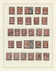 Delcampe - Rumänien: 1868, Carol Heads Imperforate, Used Collection Of 161 Stamps Neatly Arranged On Album Page - Gebraucht