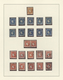 Rumänien: 1869, Carol Heads Imperforate, Used Collection Of 70 Stamps Neatly Arranged On Album Pages - Used Stamps