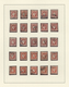 Rumänien: 1871/1872, Carol Heads Imperforate, Used Collection Of 75 Stamps Neatly Arranged On Album - Used Stamps