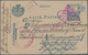 Delcampe - Rumänien: 1877/1950 (ca.), Mostly Used Stationery Inc. Uprates (ca. 42) Or Covers (18); German Occup - Gebruikt