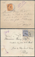 Rumänien: 1891-1900 Group Of 14 Covers To PARIS, Sent From Various Post Offices In Romania, Mostly D - Used Stamps