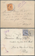 Rumänien: 1891-1900 Group Of 14 Covers To PARIS, Sent From Various Post Offices In Romania, Mostly D - Gebruikt