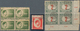 Rumänien: 1910/1950 (ca.), Lot Of 25 Stamps Showing Particularities Like Misperforations, Shifted Su - Used Stamps