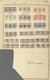 Rumänien - Neu-Rumänien: 1919. Collection Of 71 Strips Of 3 On UPU Album Page, Red Overprint "specim - Sonstige & Ohne Zuordnung