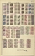 Rumänien - Neu-Rumänien: 1919. Collection Of 71 Strips Of 3 On UPU Album Page, Red Overprint "specim - Otros & Sin Clasificación