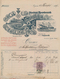 Russland: 1887-1915, Collection Of 89 Very Decorativ Invoices From Odessa, Moscow And Constantinopel - Covers & Documents