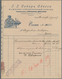 Delcampe - Russland: 1887-1915, Collection Of 89 Very Decorativ Invoices From Odessa, Moscow And Constantinopel - Lettres & Documents