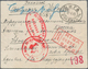 Russland: 1903/17 Eight Registered Letters From Riga, All From The Railway Station Post Office, Four - Briefe U. Dokumente