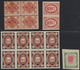 Russland - Semstwo (Zemstvo): 1889/1905, Fine Lot Of 15 Stamps Incl. Beleby 2 Kop Block Of 8, Pskof - Zemstvos