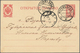 Russland - Ganzsachen: 1877/1917 Holding Of Ca. 160 Mostly Used Postal Stationery Postcards, Envelop - Stamped Stationery