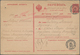 Russland - Ganzsachen: 1896/1907 Small Holding Of 18 Unused And Used Postal Orders, While Used Piece - Stamped Stationery