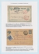Delcampe - Russland - Nachporto-Belege: 1848/1960 (ca.) Amazing Invaluable Exhibition Collection Of Russian Pos - Autres & Non Classés