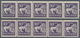 Schweden: 1925/1934, Standing Lion 10öre Violet In Six Different Types And In Different Quantities I - Lettres & Documents