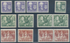 Schweden: 1938/1939, Seven Complete Year Sets 1938 And Six Sets 1939 (only Mi. No. 272 Dr Missing) M - Lettres & Documents