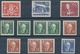 Schweden: 1938/1939, Seven Complete Year Sets 1938 And Six Sets 1939 (only Mi. No. 272 Dr Missing) M - Brieven En Documenten