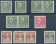 Schweden: 1940/1945, Complete Year Sets Mint Never Hinged: 1940 - 23 Sets, 1941 - 7 Sets, 1943 - 30 - Covers & Documents