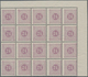 Schweden - Portomarken: 1882, Postage Due 24öre Violet Perf. 13 In A Lot With 15 Stamps (pair, Strip - Postage Due