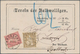 Schweiz: 1855/1889, Neun Verschiedene Nachnahmen, Meist Streifbänder Mit Interessanter Frankatur. Da - Collections
