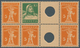 Delcampe - Schweiz: 1908-1930, ZUSAMMENDRUCKE UND BOGEN: Umfangreiche Kollektion Von 41 Kompletten Bogen (9 Zus - Collections