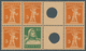 Delcampe - Schweiz: 1908-1930, ZUSAMMENDRUCKE UND BOGEN: Umfangreiche Kollektion Von 41 Kompletten Bogen (9 Zus - Collections