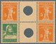 Delcampe - Schweiz: 1908-1930, ZUSAMMENDRUCKE UND BOGEN: Umfangreiche Kollektion Von 41 Kompletten Bogen (9 Zus - Collections
