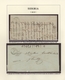 Delcampe - Serbien - Vorphilatelie: 1840/1867, Collection Of 40 Domestic Stampless Letters, Neatly Arranged On - ...-1845 Prephilately