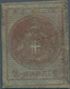 Delcampe - Serbien: 1866, Newspaper Stamps, Lot Of Eleven Unused Stamps: 1pa. Green (3) And 2pa. Red (8), Each - Serbie